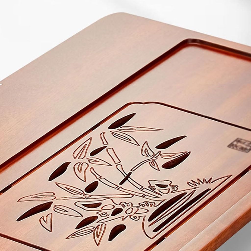 Tea Tray Fashionable and Simple Household Tea Set Tea Tray Office Reception Special Kung Fu Tea Tray Tea Brewing Table Tea Trays