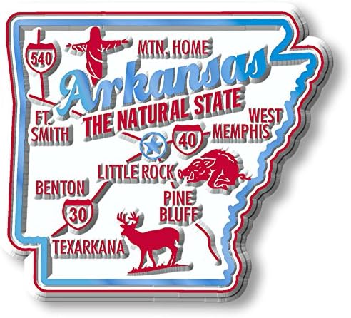 Original U.S. State Magnet Set By Classic Magnets, 51-Piece Vintage Magnet Set E - Foto 5