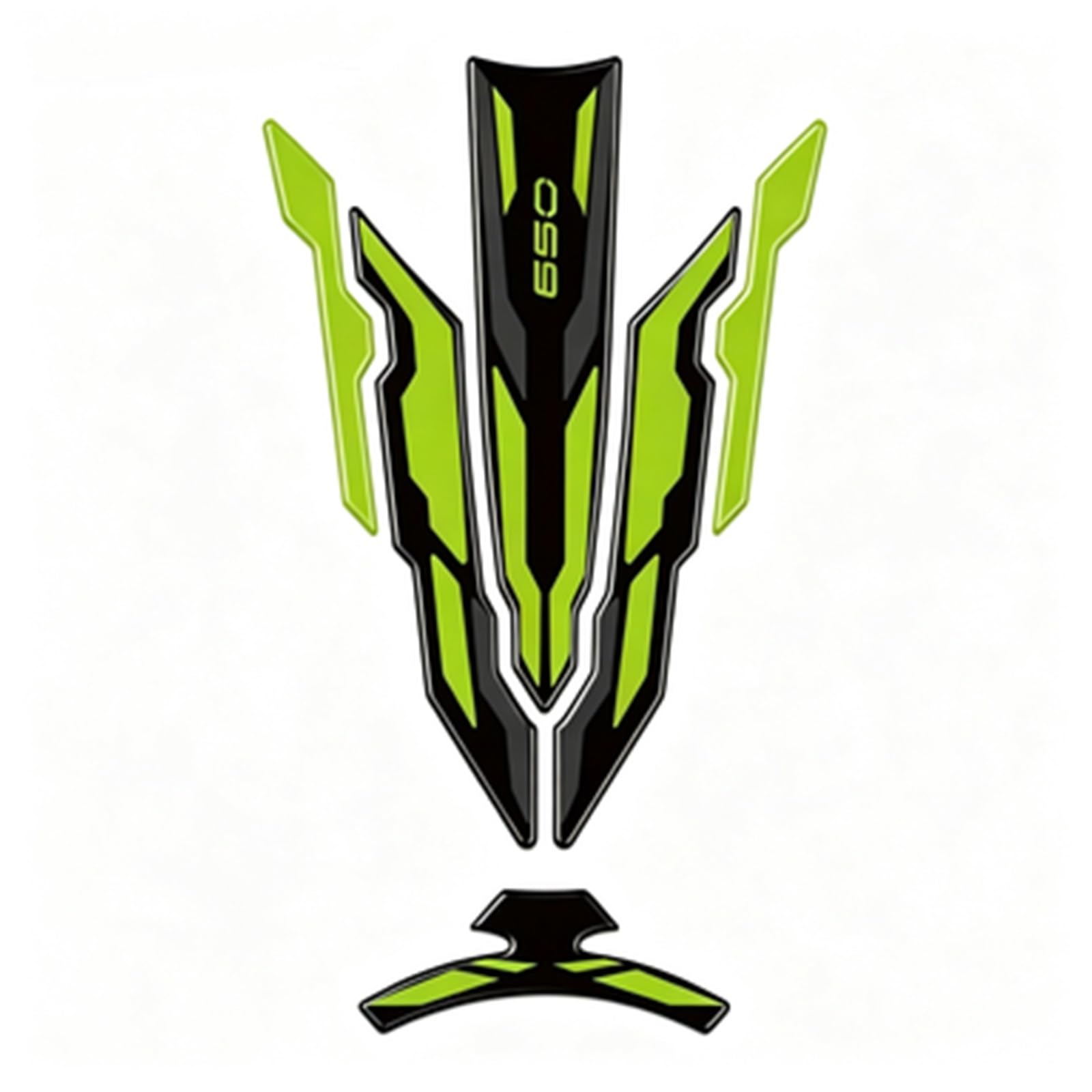 Pad Sticker Motorcycle Fuel Tank Protection Decal for Kawasaki for Ninja 650 for Z 2017-2024 Bike Tank Film(Color2)