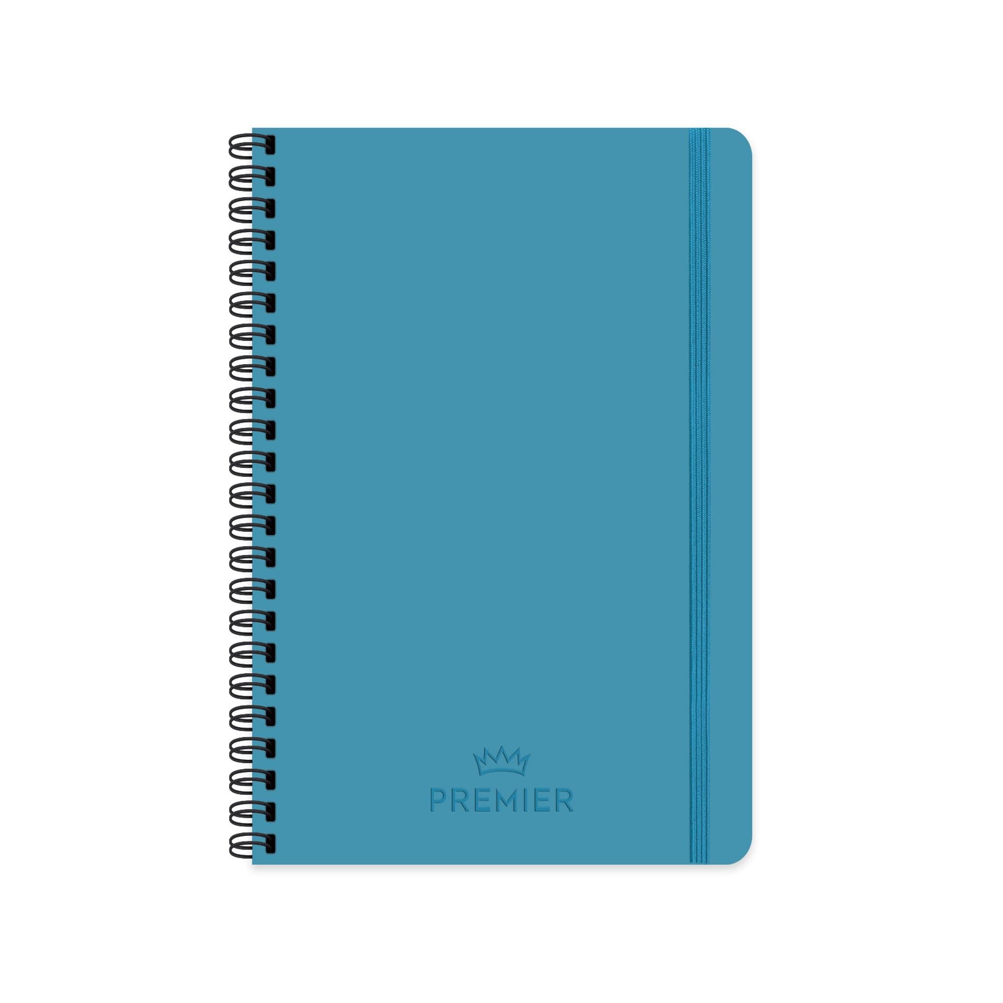 Keskin Color 17x24 100 Yaprak Çizgili Spiralli Premier Defter - Mavi