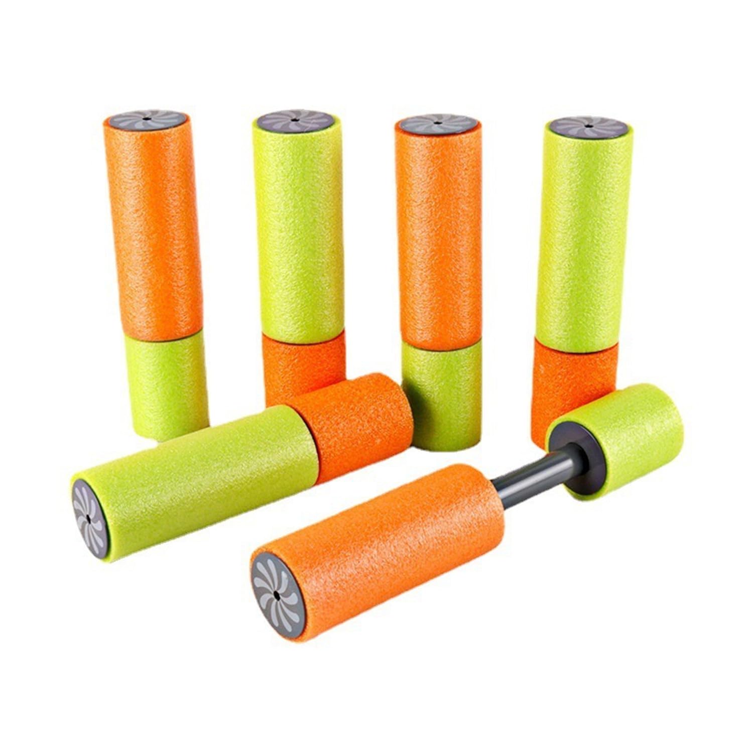 KLCDD Water Guns of 6 Packs, Foam Water Blaster,Summer Pool Toys for Boys, Girls & Adults Swimming Party Games Outdoor Beach Yard Play Game Toy