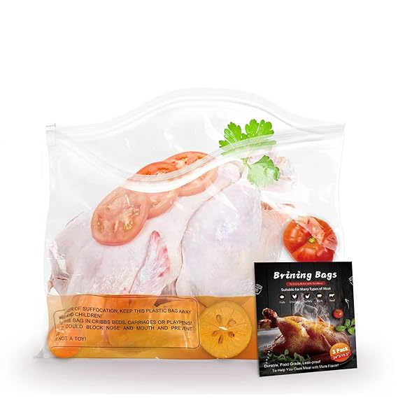 Xsourcer Turkey Brining Bag, 3 Pack Extra Large Thickened