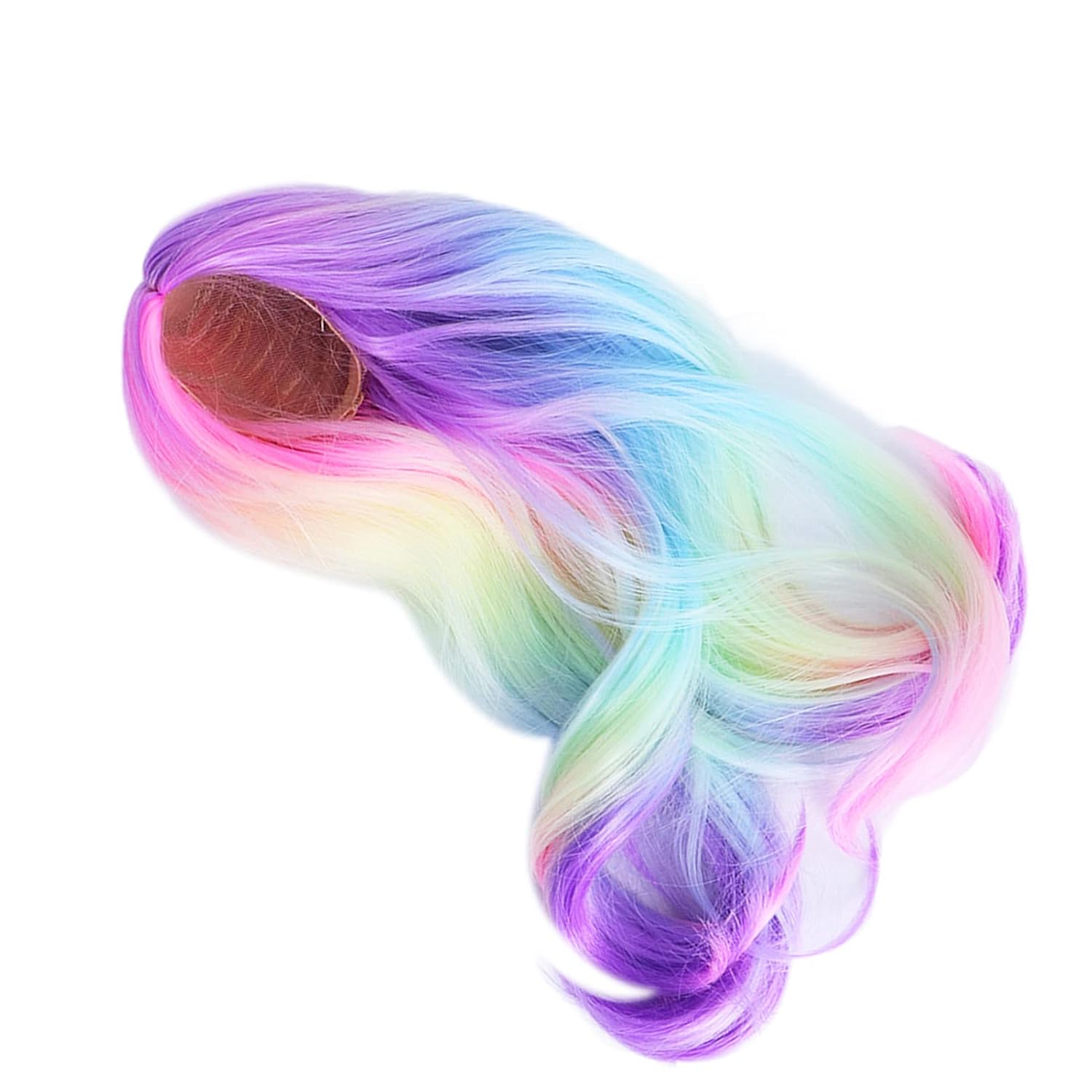 Ball Joint Doll Wig Gradient Color High Simulation Soft Supple Doll Wig (Style 1)