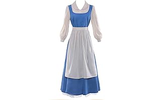 Visbion Belle Halloween-themed Costume Ensemble for Women and Girls