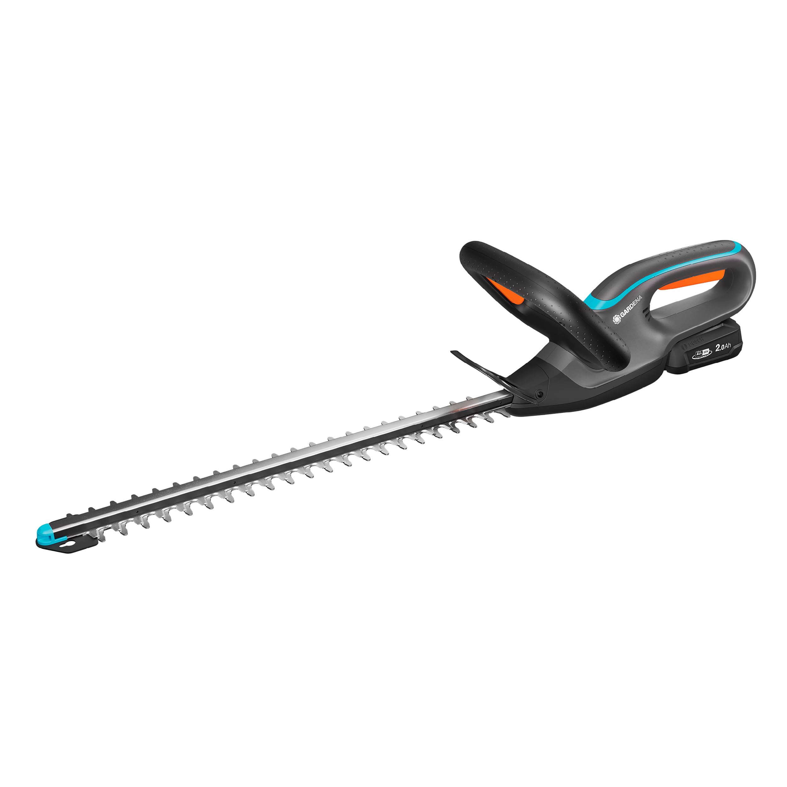 Gardena Taille-Haies EasyCut 45-18V P4A Kit Taille-haie: Lames Double Action, Protecteur de Pointe de Lame, Poignée Ergonomique, Rangement Facile, Coupe sans Fil (14734-20)