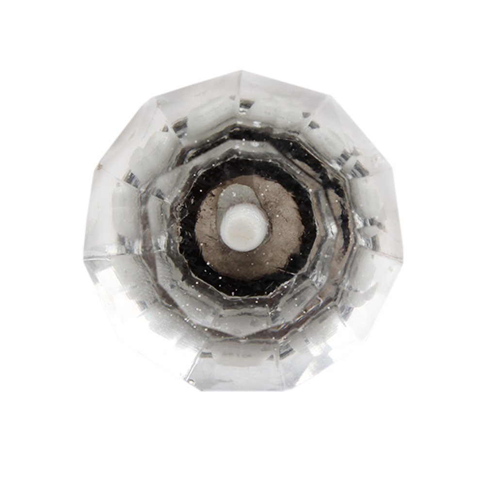 Indian Shelf Wine Stopper | Diamond Wine Corks | Glass Funny Wine Stoppers for Wine Bottles [Clear, 1 Pack]