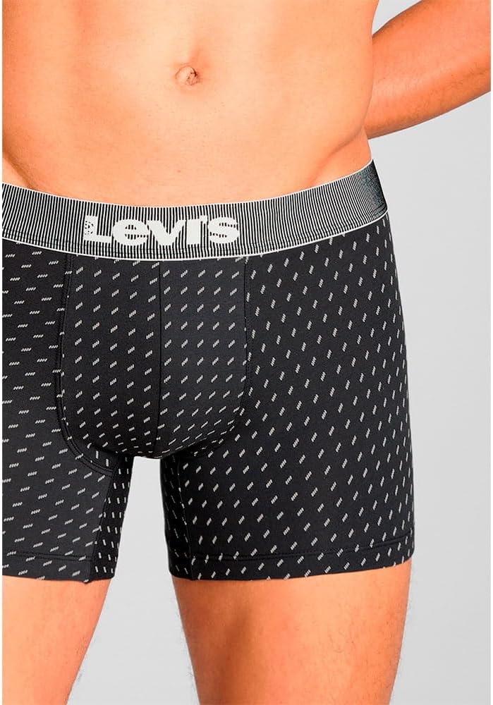 Levi's Men's Denim All Over Print Bodywear (Pack of 2