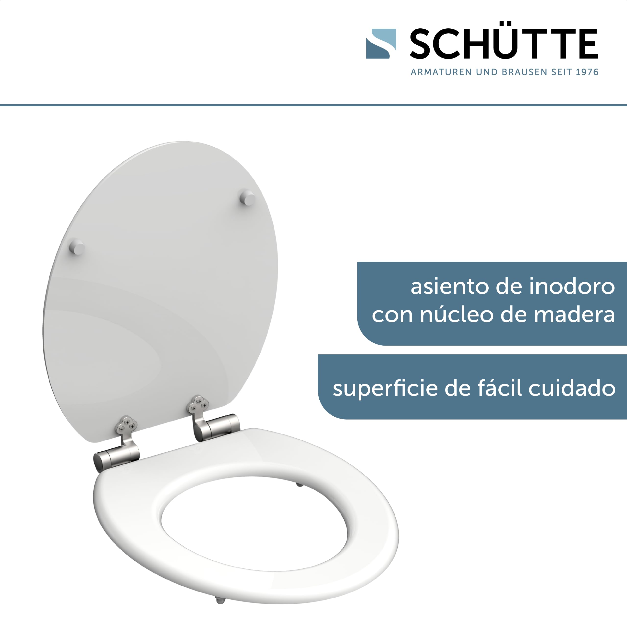 Asiento Tapa De Inodoro Con Tapa De Cierre Suave MDF Flamingo 020002933