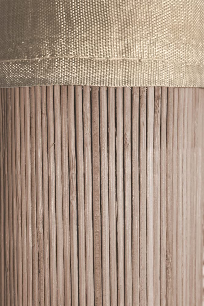 VERDELOOK Oceania, dünnes Bambusrollo, 150x230 cm, natur