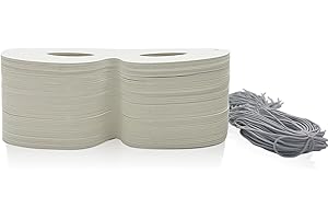 Lependor Pack of 108 White Paper Eye Masks