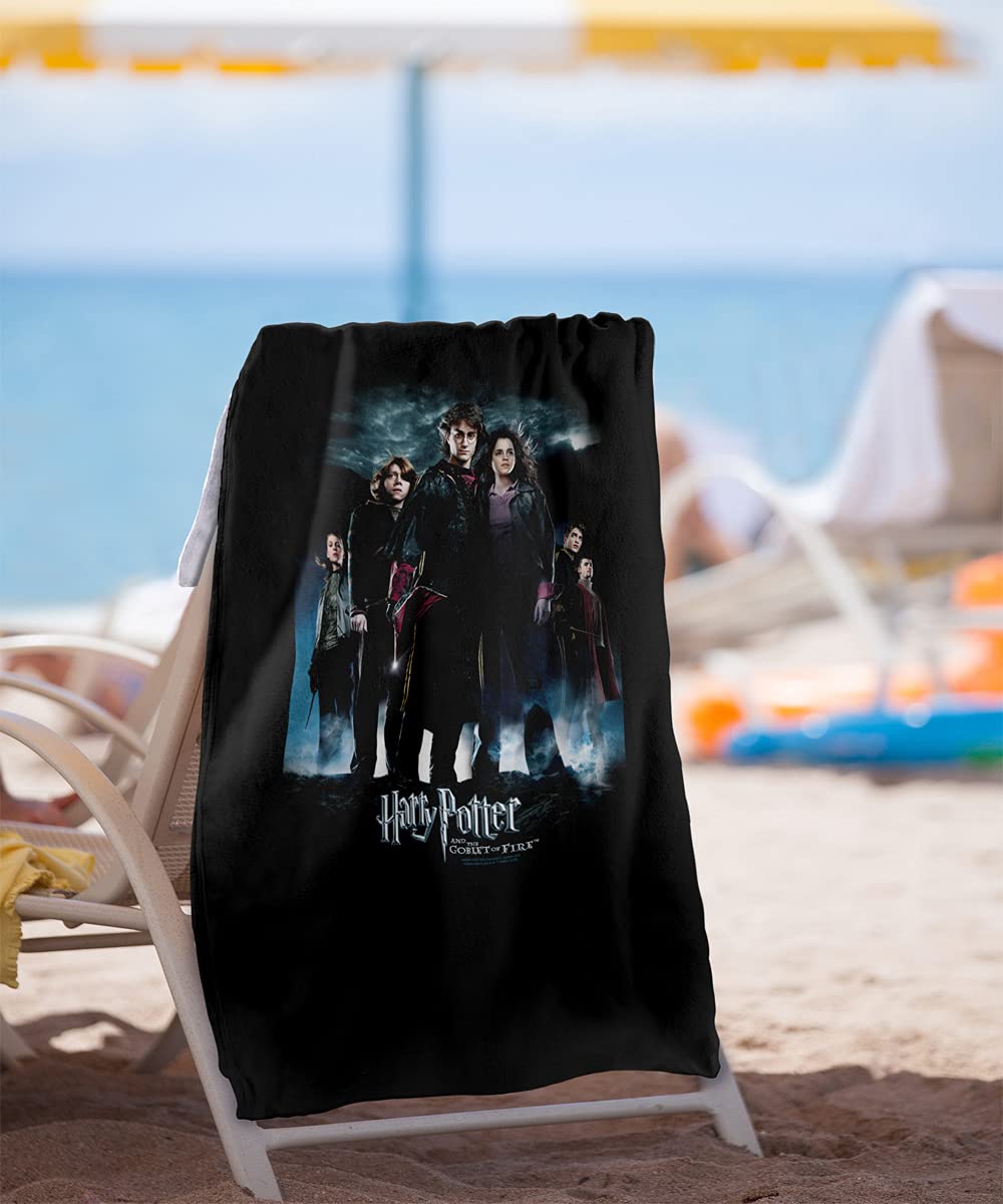LOGOVISION Harry Potter Goblet of Fire Poster Officially Licensed Beach Towel 30