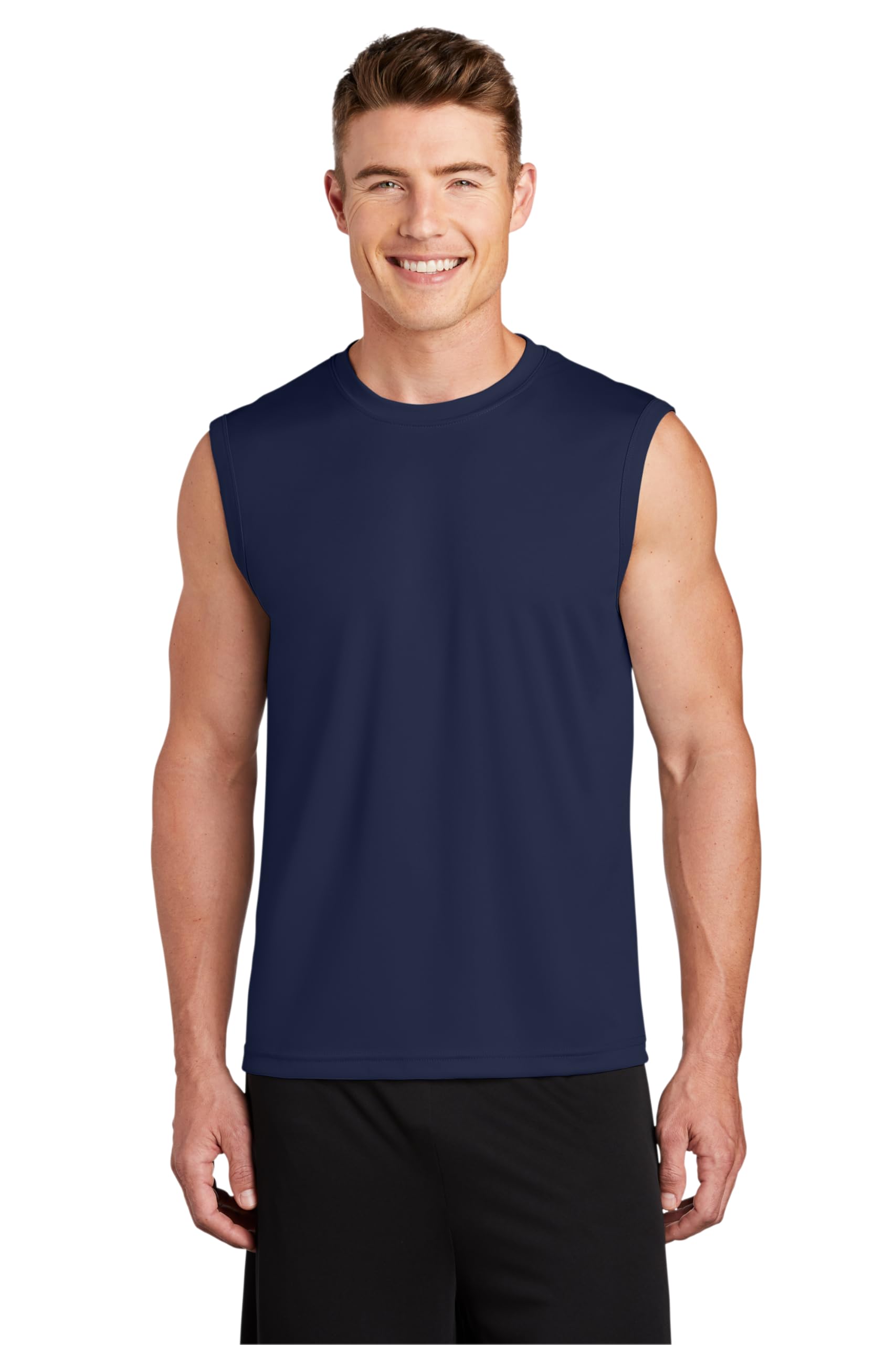 Clothe Co. Sleeveless Shirts for Men, Muscle Shirts for Men Dry Fit Tank Top