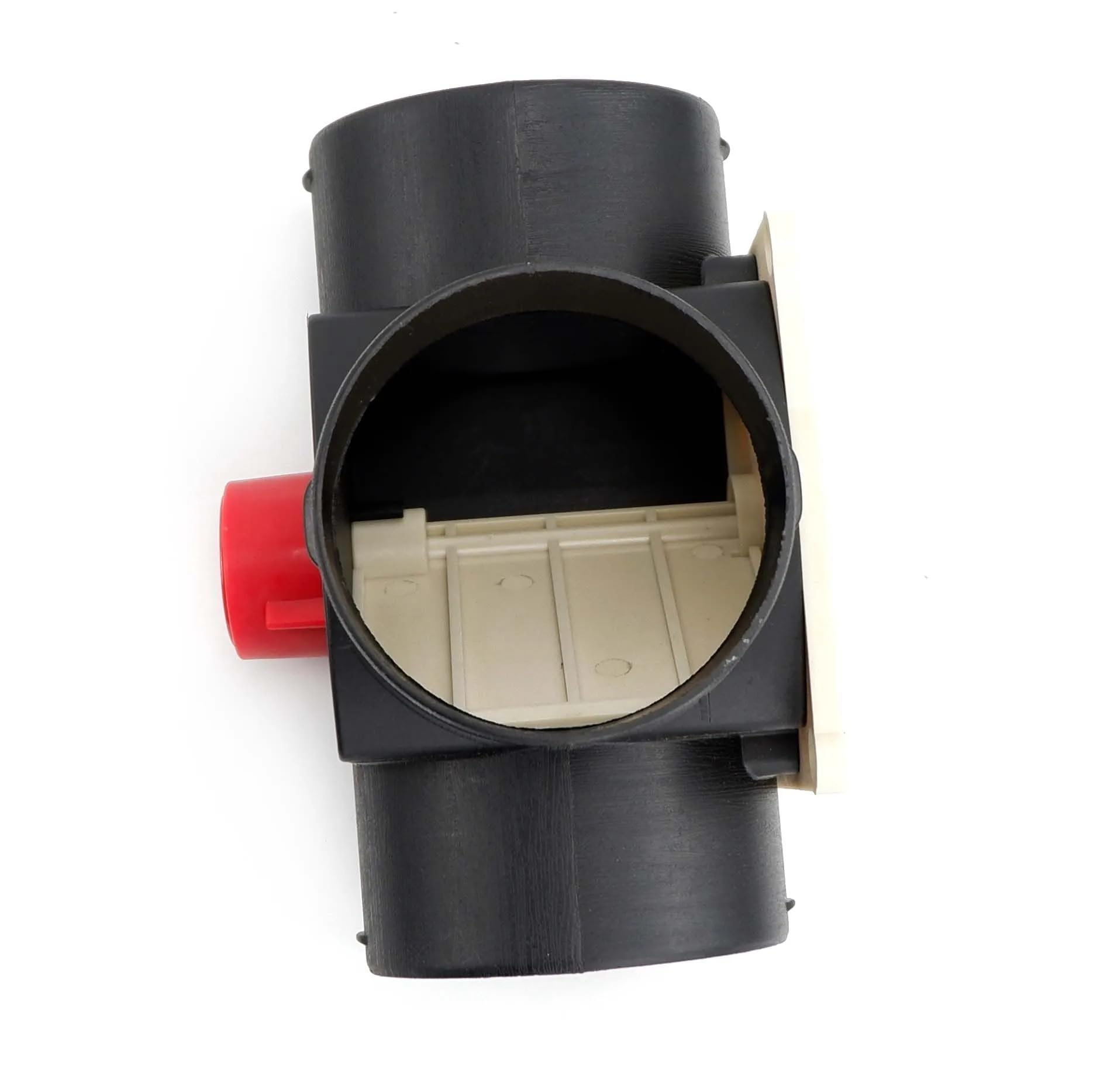 sjniosn 4pcs 75MM Valve Flap Adjustable Air Diesel Heater Vent Ducting T Branch Splitter Pipe Joiner Connector Fit for Car Truck Camper