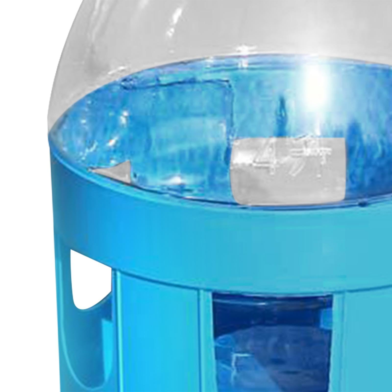 Tauben Trinkflasche, Geflügeltränke mit Tragegriff, Taubentränke Taubentränken, Bird Water Feeder Cage, Stabiler Wassertrinker für Tauben Pfauentauben, Nymphensittiche Wellensittich, 4l