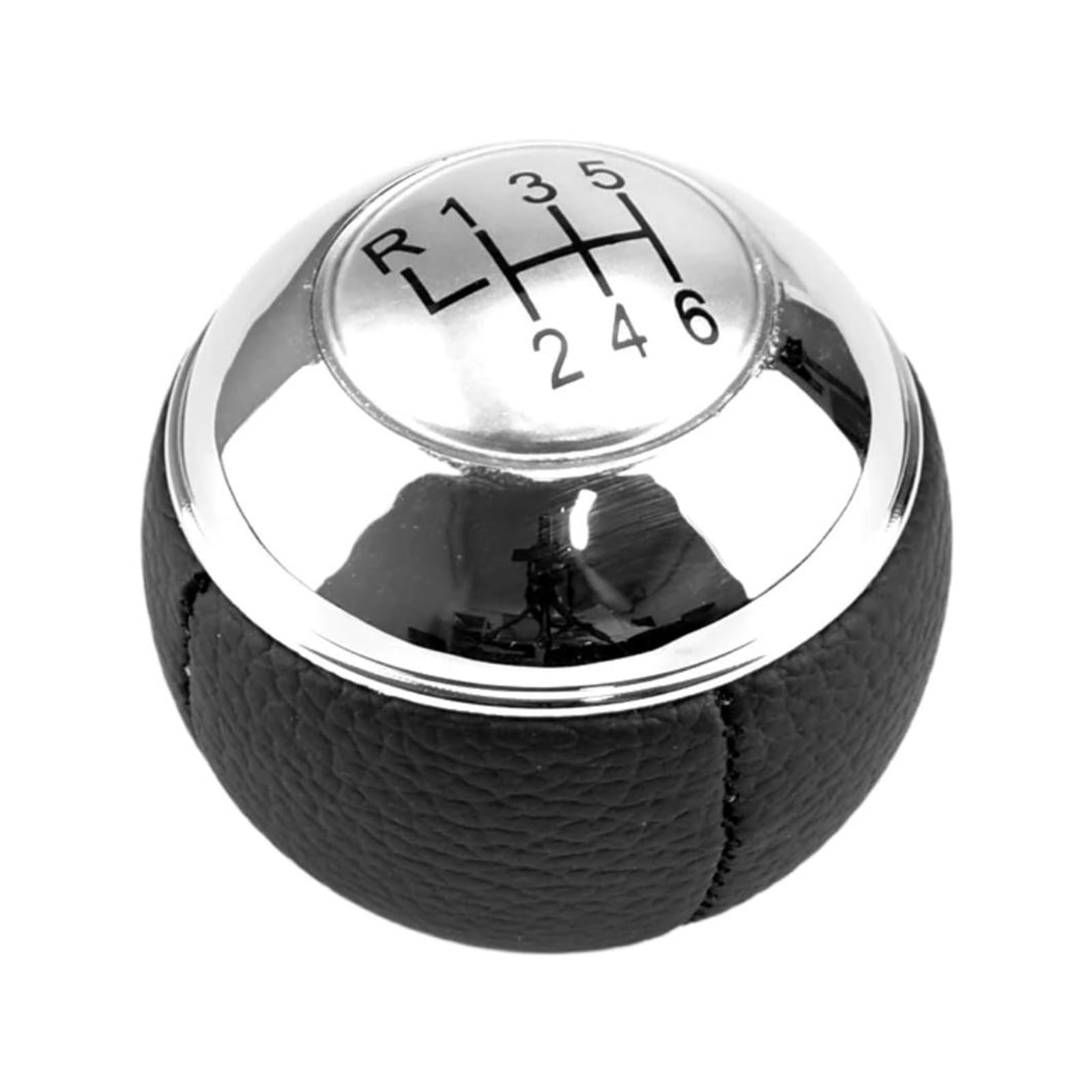 Lvgvzttgkm Silver 6 Speed Sporty Gear Stick Knob For Mini R50 2000-2006 Cabrio R52 R53