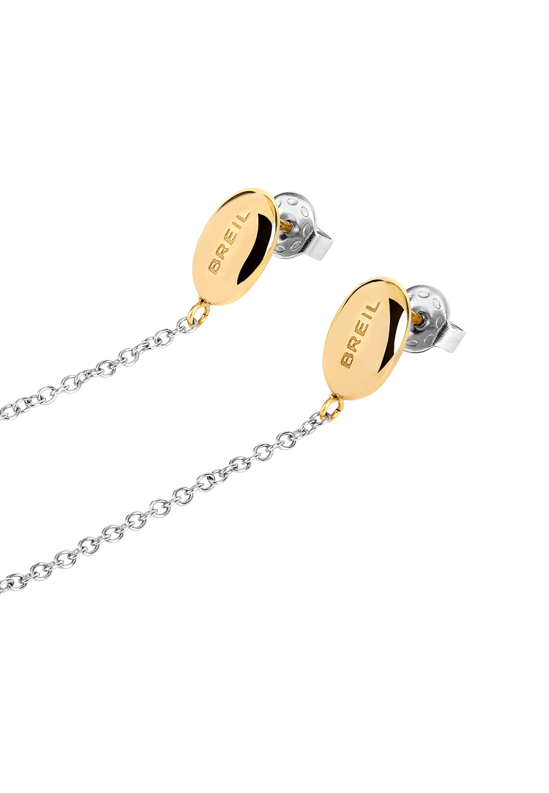 BREIL, Orecchini Donna in Acciaio, Cristalli | Collezione MOONLIGHT, Orecchini, Dimensione 7 cm, Gioiello idee regalo donna