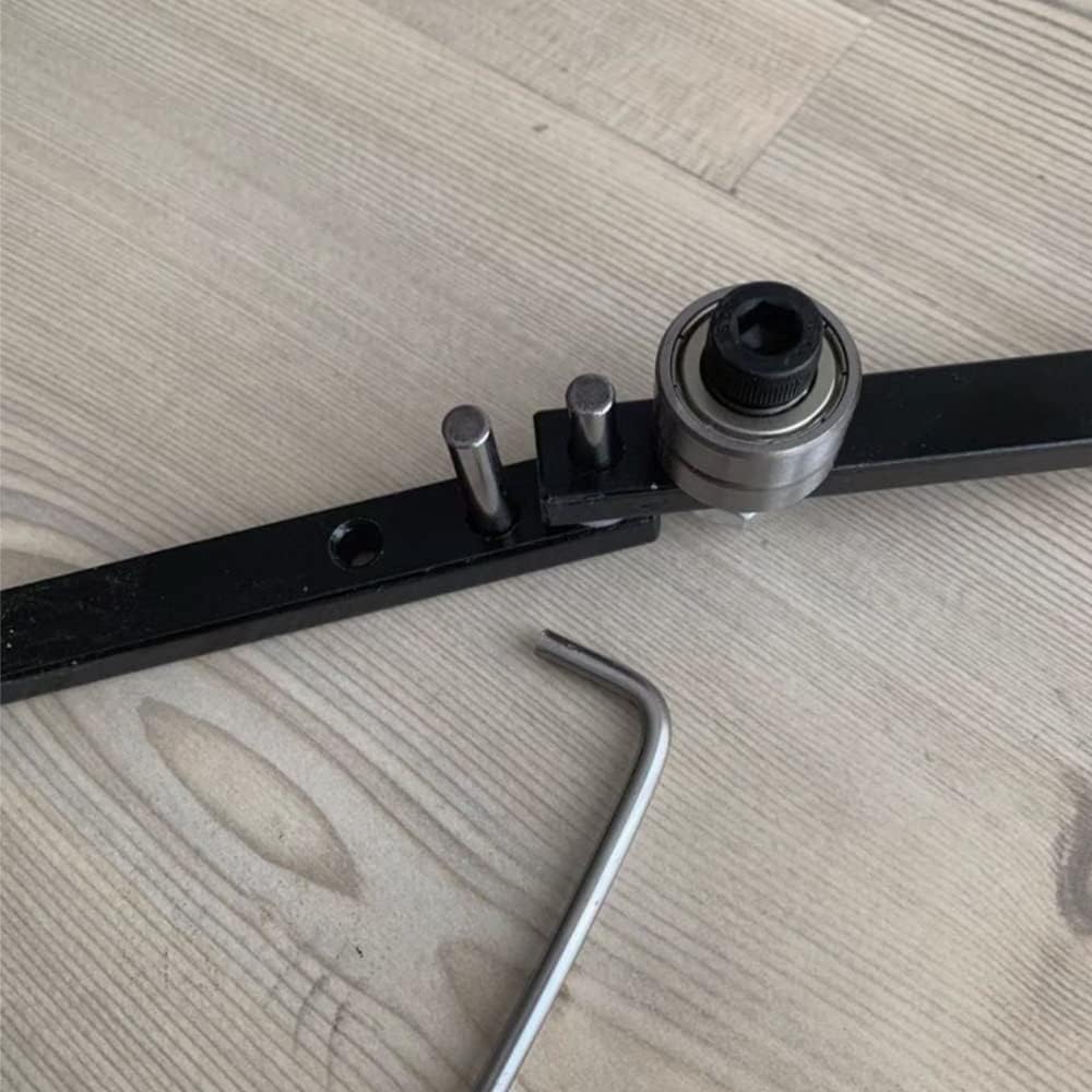 Singring Manual Rod Bender Mini Tubing Bender Hand Rebar Bender Desktop Workbench Bending Tool for Bending of 1/4" Pipe - Image 4