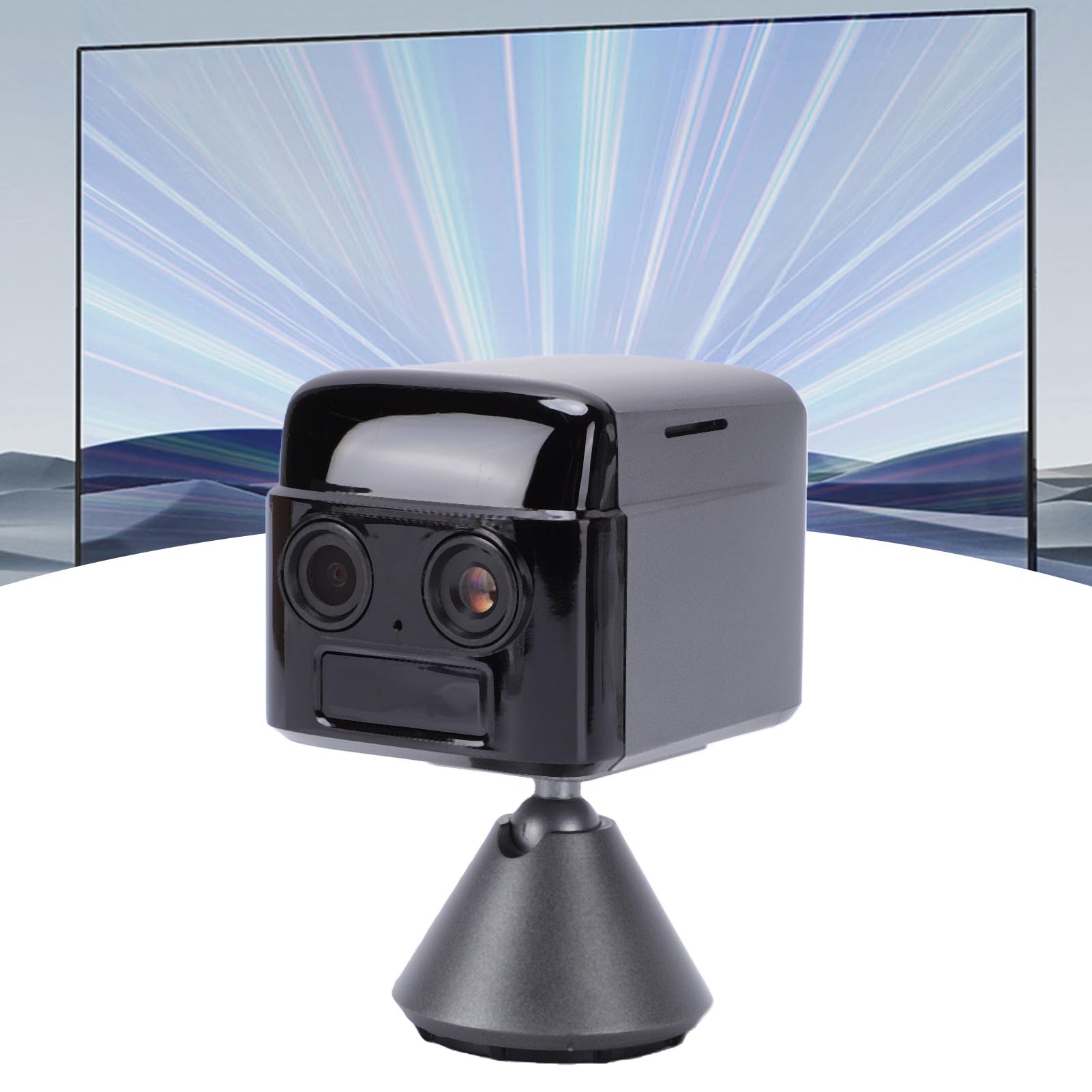 Jectse Cámara inalámbrica 4K para remolque de caballo, cámara de respaldo de enganche magnético con monitoreo en tiempo real y comunicación bidireccional, para remolques de ganado, casas rodantes