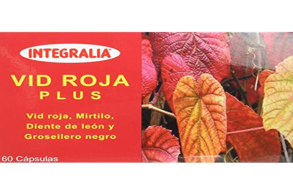 Integralia Cap. Plus Red Vine 60 Capsules