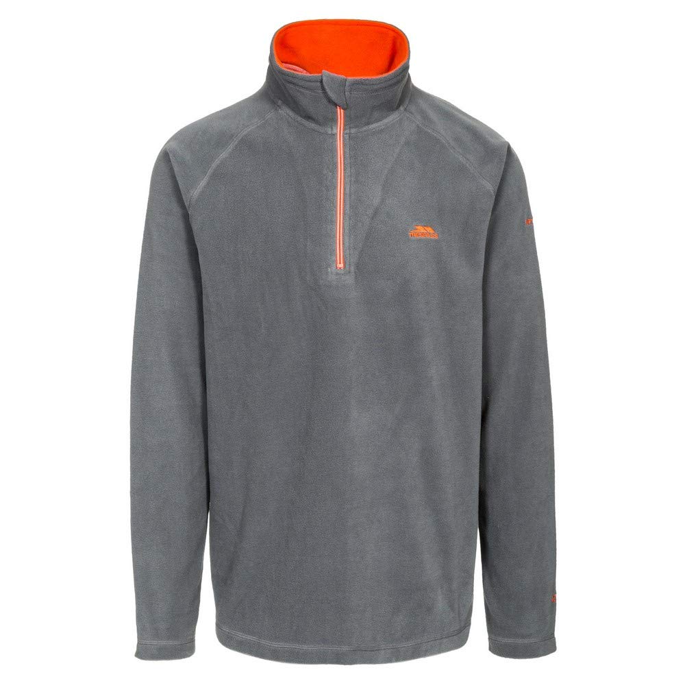 Trespass Mens Blackford Microfleece (XXL) (Carbon)