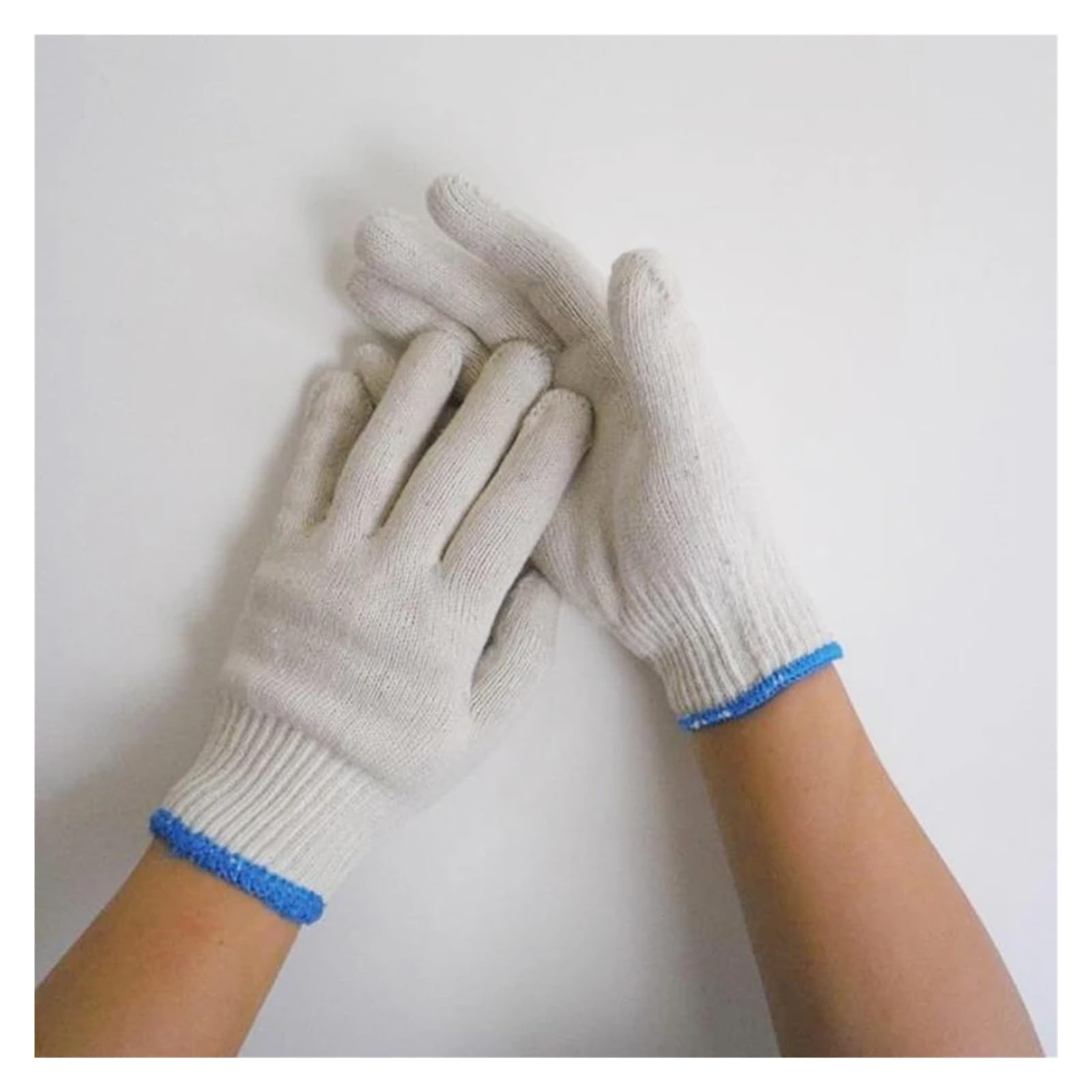10 Paar Verschleißfeste Schutzhandschuhe Aus Verschlüsselter Baumwolle For Küchenöfen, Hitzebeständig