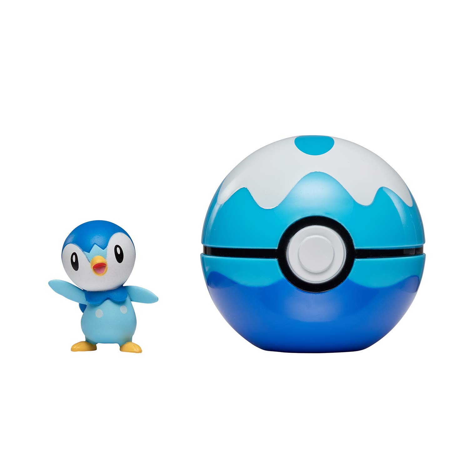 Bandai WT97899 Pokémon Poké Ball & Clip 'N' Go Figure 1 Scuba Ball