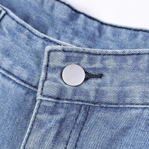 StoneLiquid Seraphae Sweatpant Jeans, Women's Fashion High Waist Loose Wide Leg Stretch Comfort Jeans3