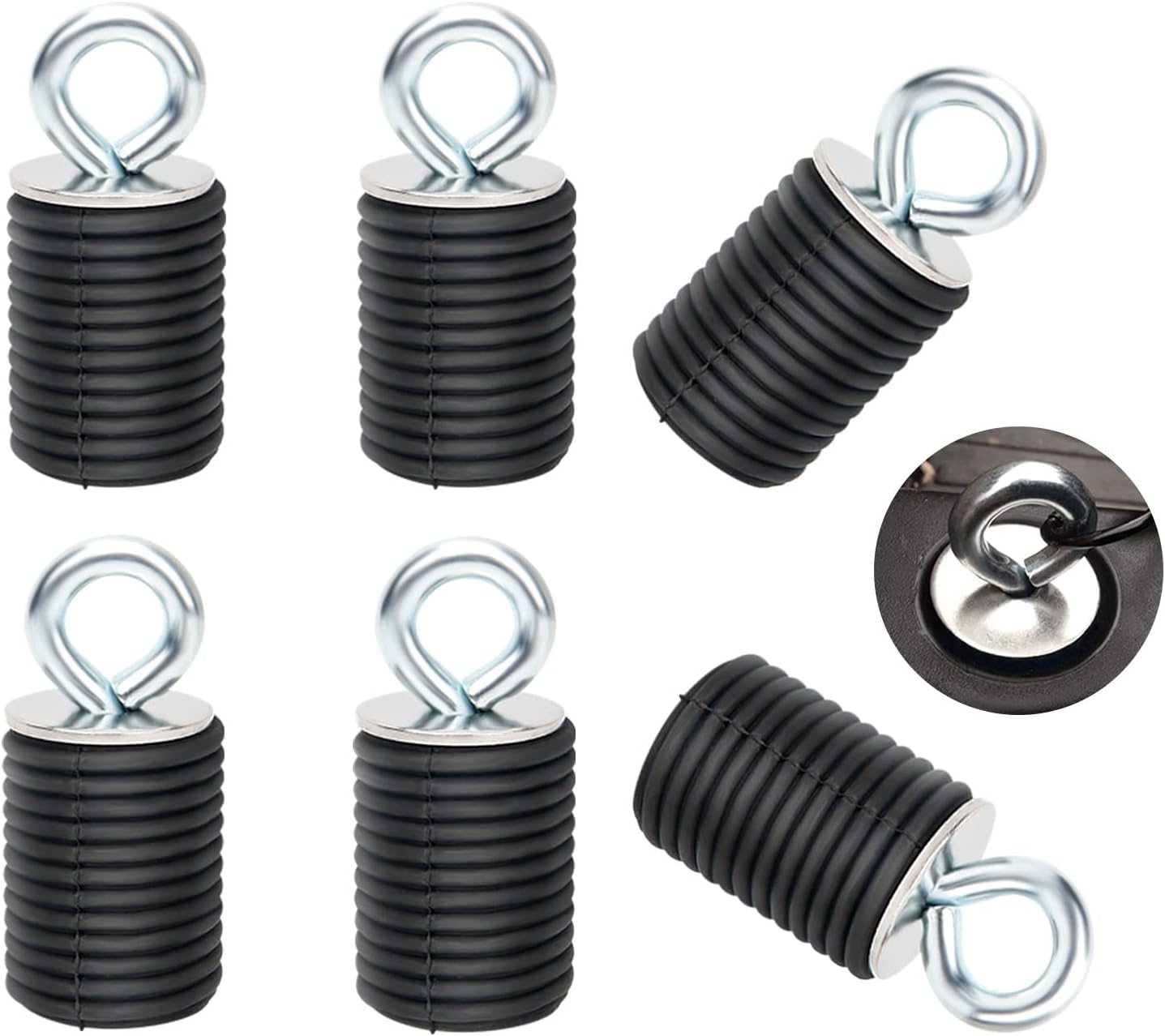 6pcs Tie Down Anchors for Polaris Ranger/General 1000 900