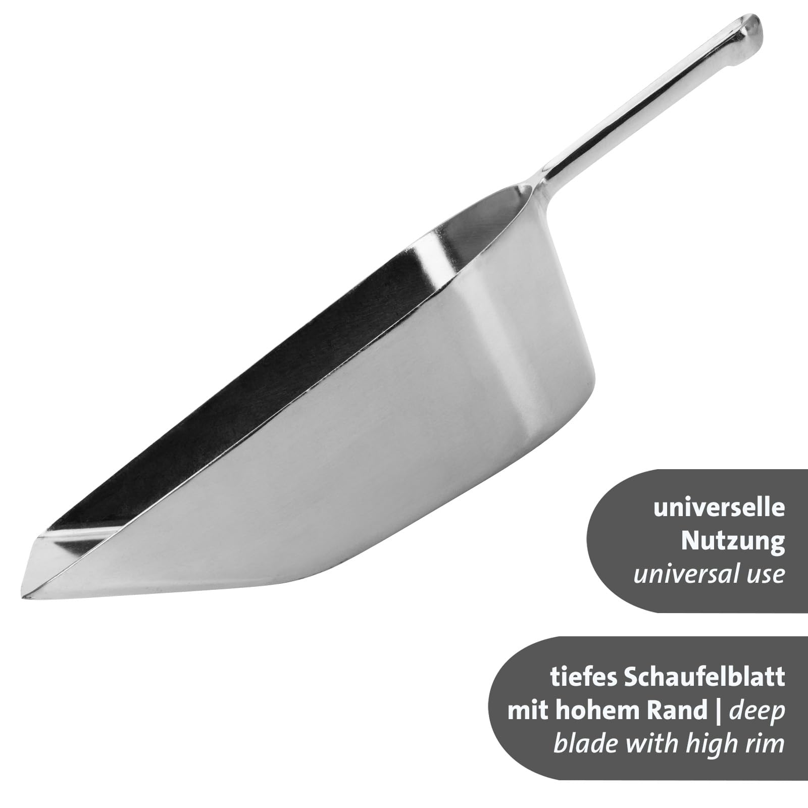 Westmark Pelles ménagères " Hygia " – 3 pelles pratiques pour doser proprement les ingrédients secs tels que le sucre et les épices ou les aliments pour animaux et les bonbons – 650 ml