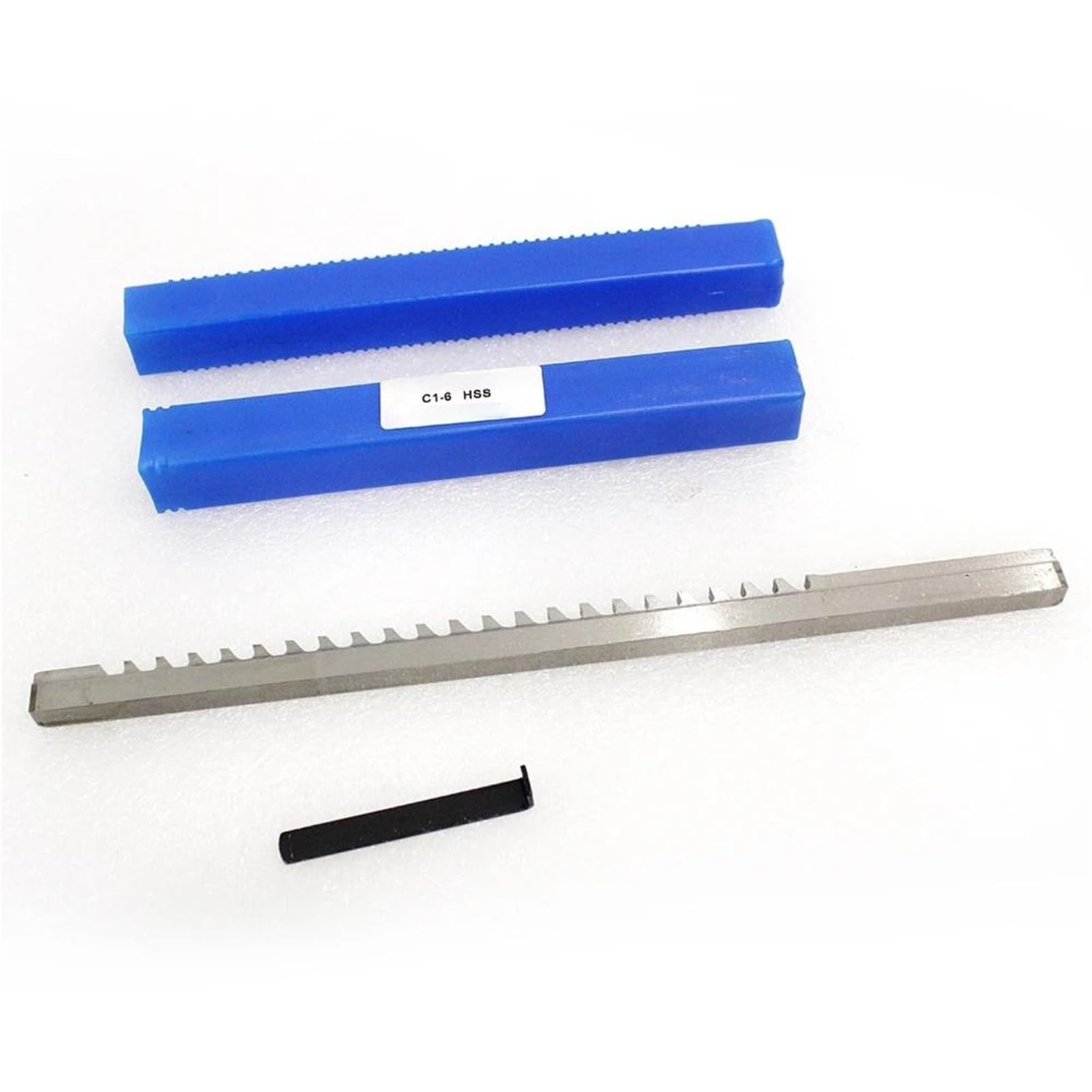 Brocha de chavetero 8 mm, 6 y 5, tipo C, herramienta corte acero alta velocidad for fresadora CNC También para máquinas de corte CNC(C1 6mm)