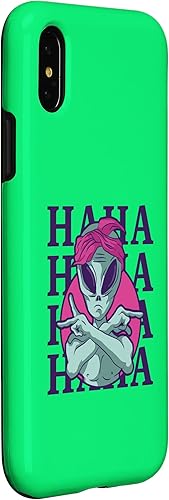 Miniatura 6 de iPhone 14 Pro Laughing Sarcasm Humor Funny Laugh Irony Laughter Aliens Case