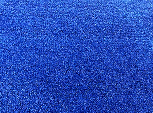 16 oz. All Purpose Marine Grade Boat Carpet 6' wide x Various Lengths (Blue Black, 6' x 10')