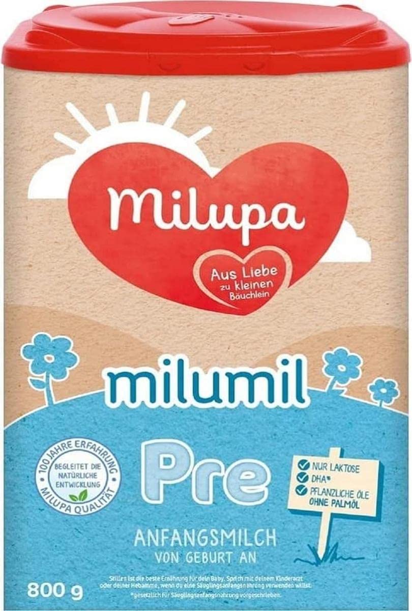Milupa Milumil Pre Babynahrung, Anfangsmilch von Geburt an, Baby ...