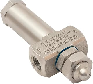 EXAIR AW2030SS No Drip Atomizing Nozzle, 15 GPH Maximum Flow Rate, 56.8 LPH Max