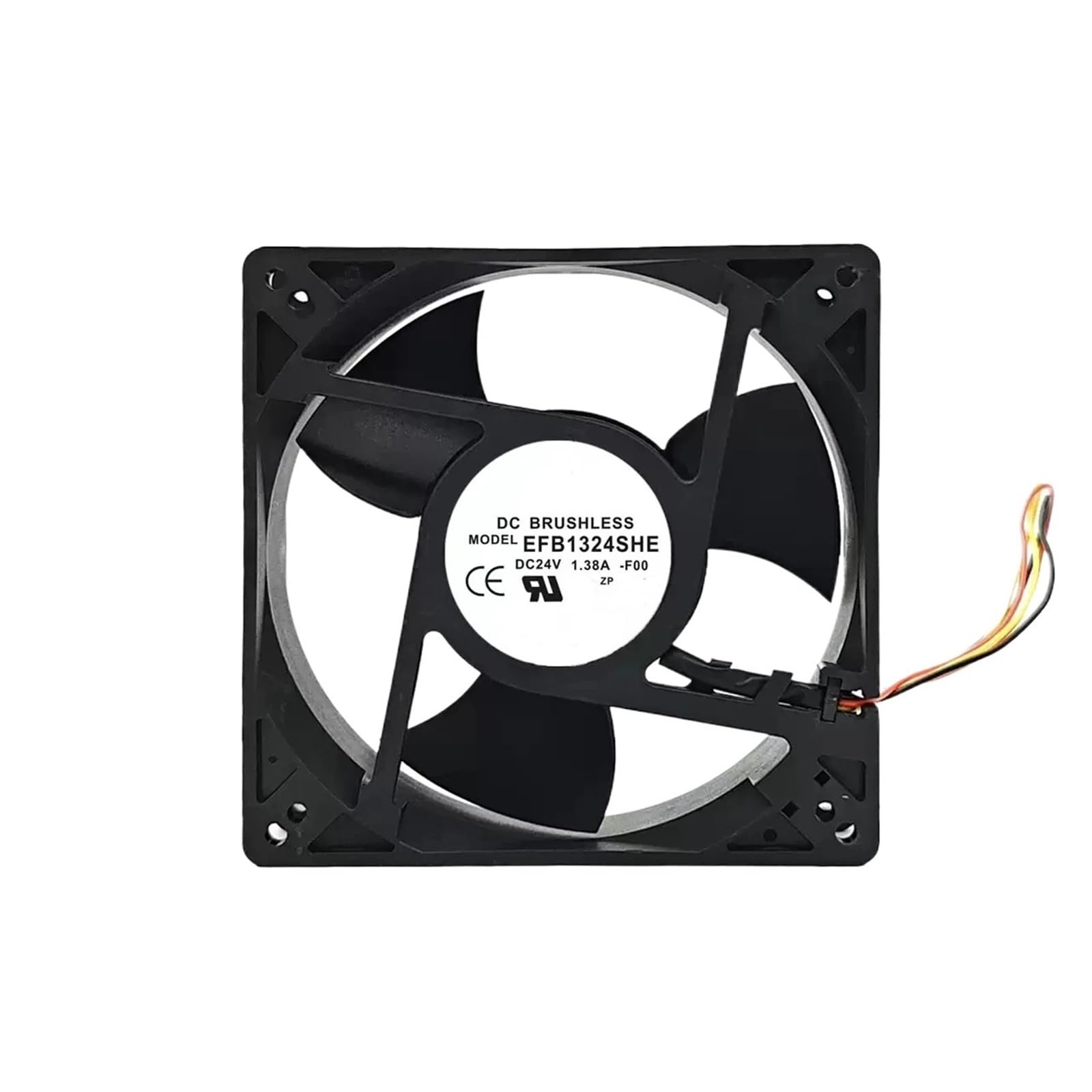 Ventilador EFB1324SHE de 24 V CC, 18 W y 1600 RPM