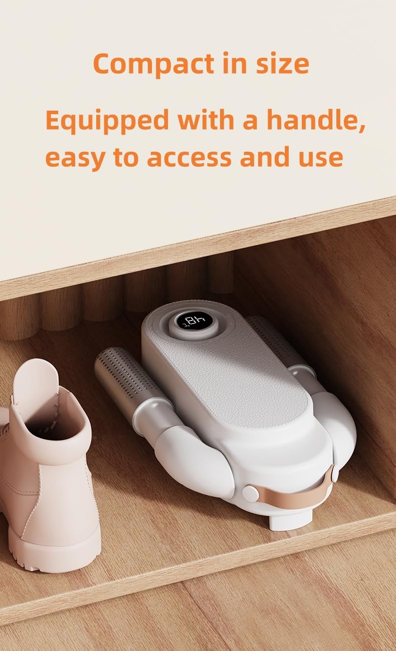 Schuhtrockner -48 °C Konstante Temperatur, Flammhemmend, Geeignet zum Trocknen Verschiedener Gegenstände, Unverzichtbar für Das Tägliche Leben(UK Plug Specifications)
