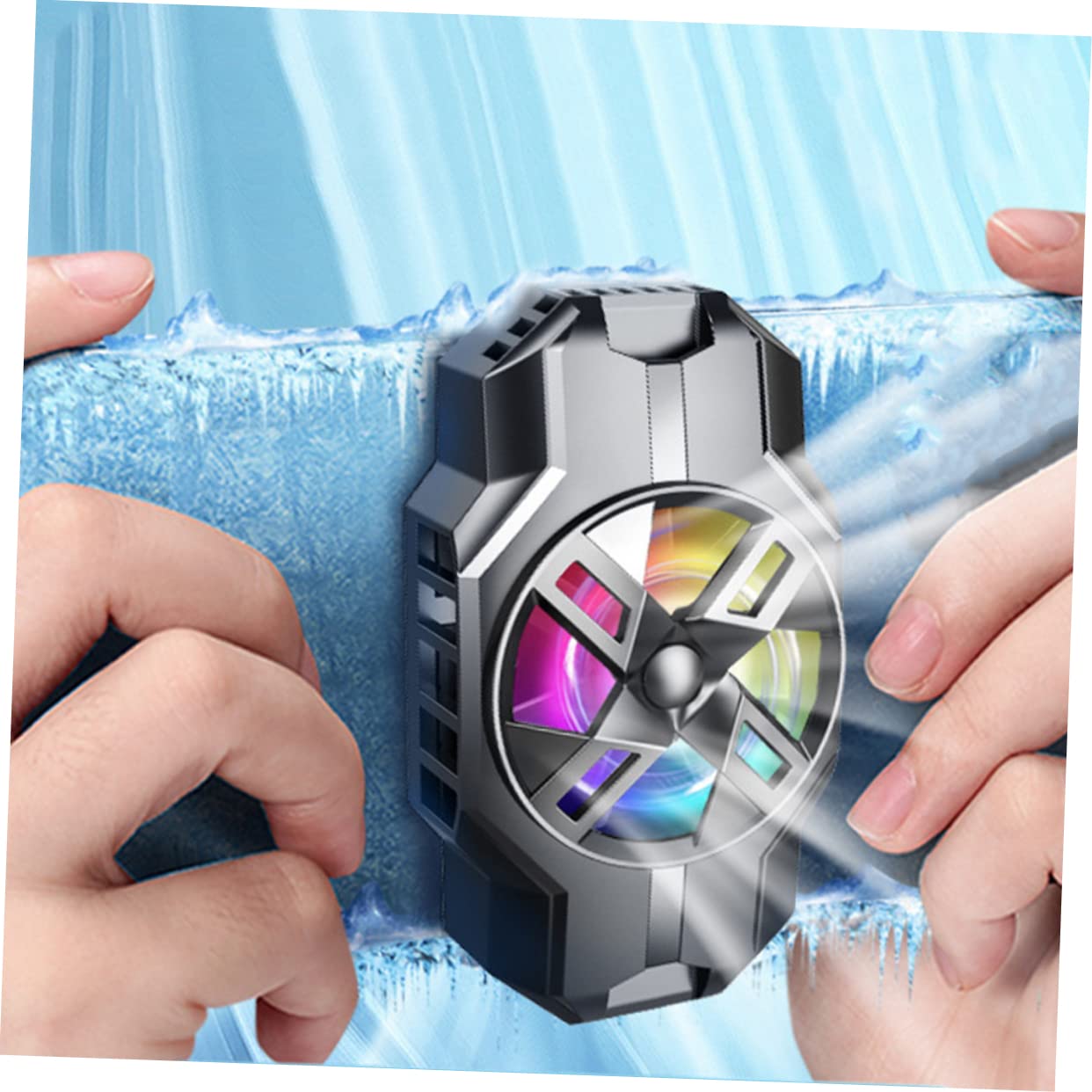 Gatuida 3stücke Handy Kühler Mit Tragbarer Smartphone Radiator Semi-konduktive Kühlung Für Gaming Und Live- Leiser Usb Für Mobiles Spielvergnügen