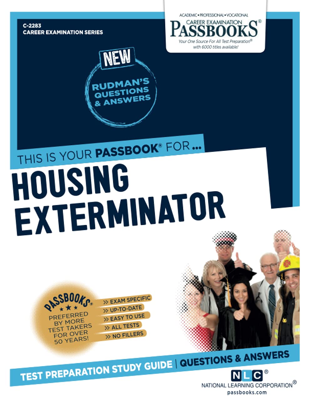 Housing Exterminator (C-2283): Passbooks Study Guide (Career Examination Series)
