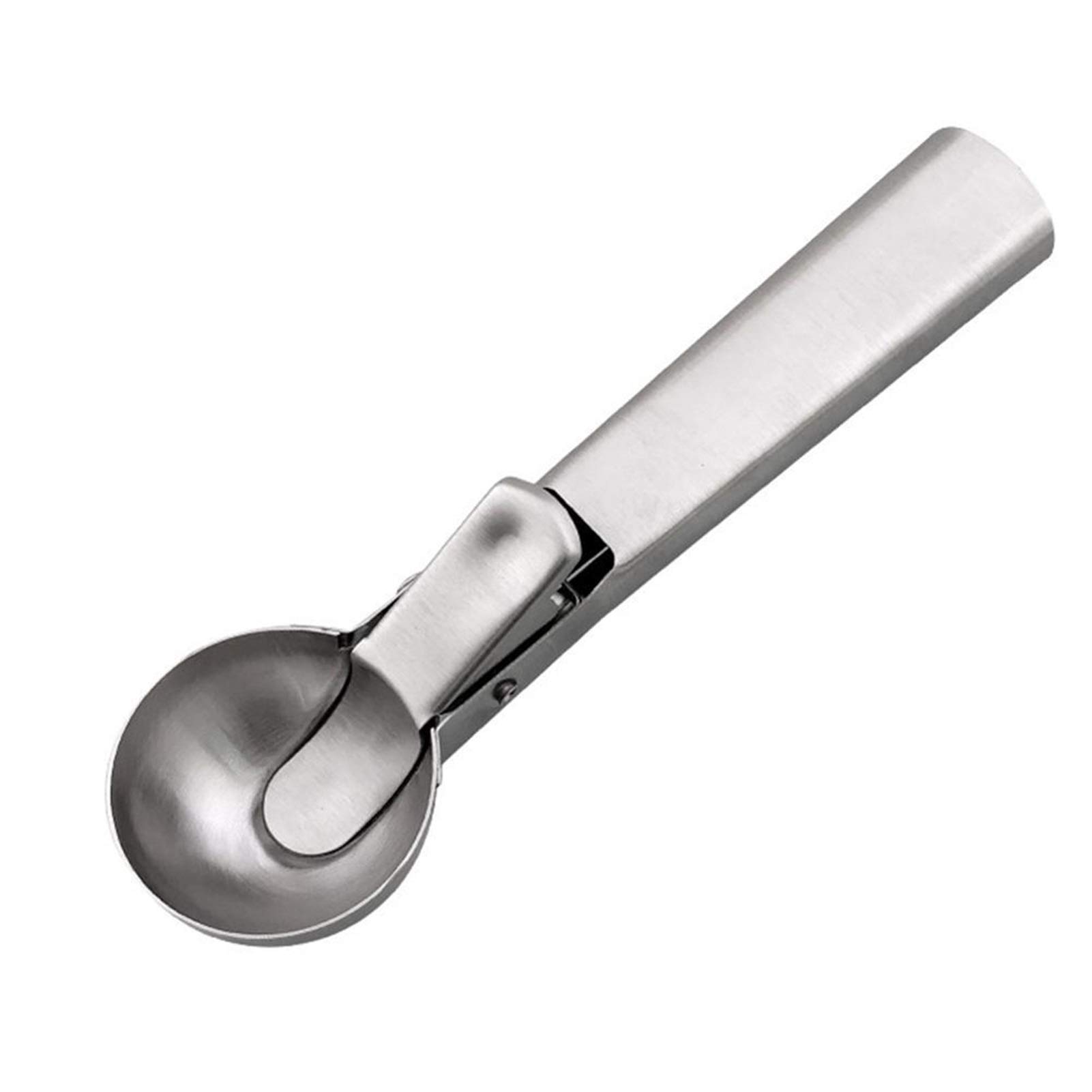 Cuillères À Glace Cuillères À Glace Piles en Acier Inoxydable Cuillère Antiadhésive pour Fruits Ustensiles De Cuisine pour Gâteau À La Maison