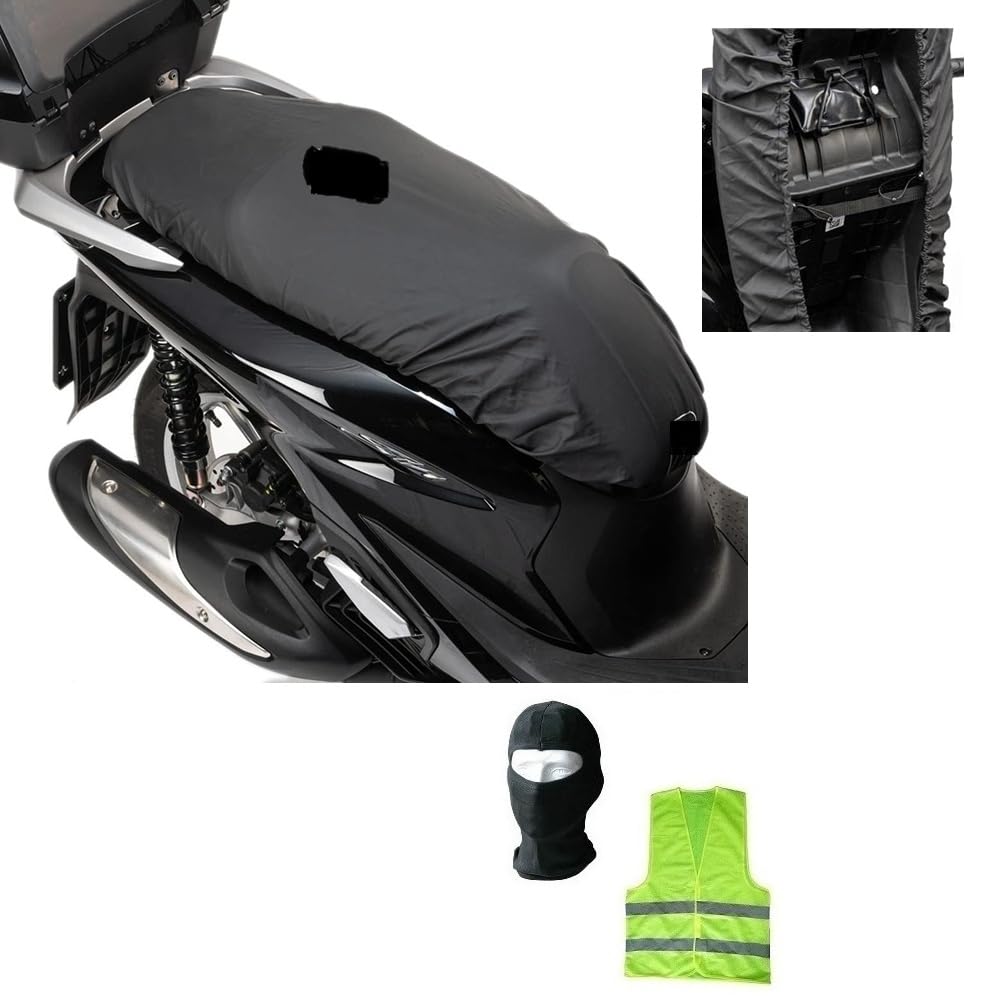 COMPATIBILE CON HONDA AFRICA TWIN CRF 1100L TELO COPRISELLA IMPERMEABILE IN OXFORD PROTEGGI SELLE ANTIPIOGGIA COVER COPERTURA SOLE PIOGGIA MOTO SCOOTER MAXISCOOTER