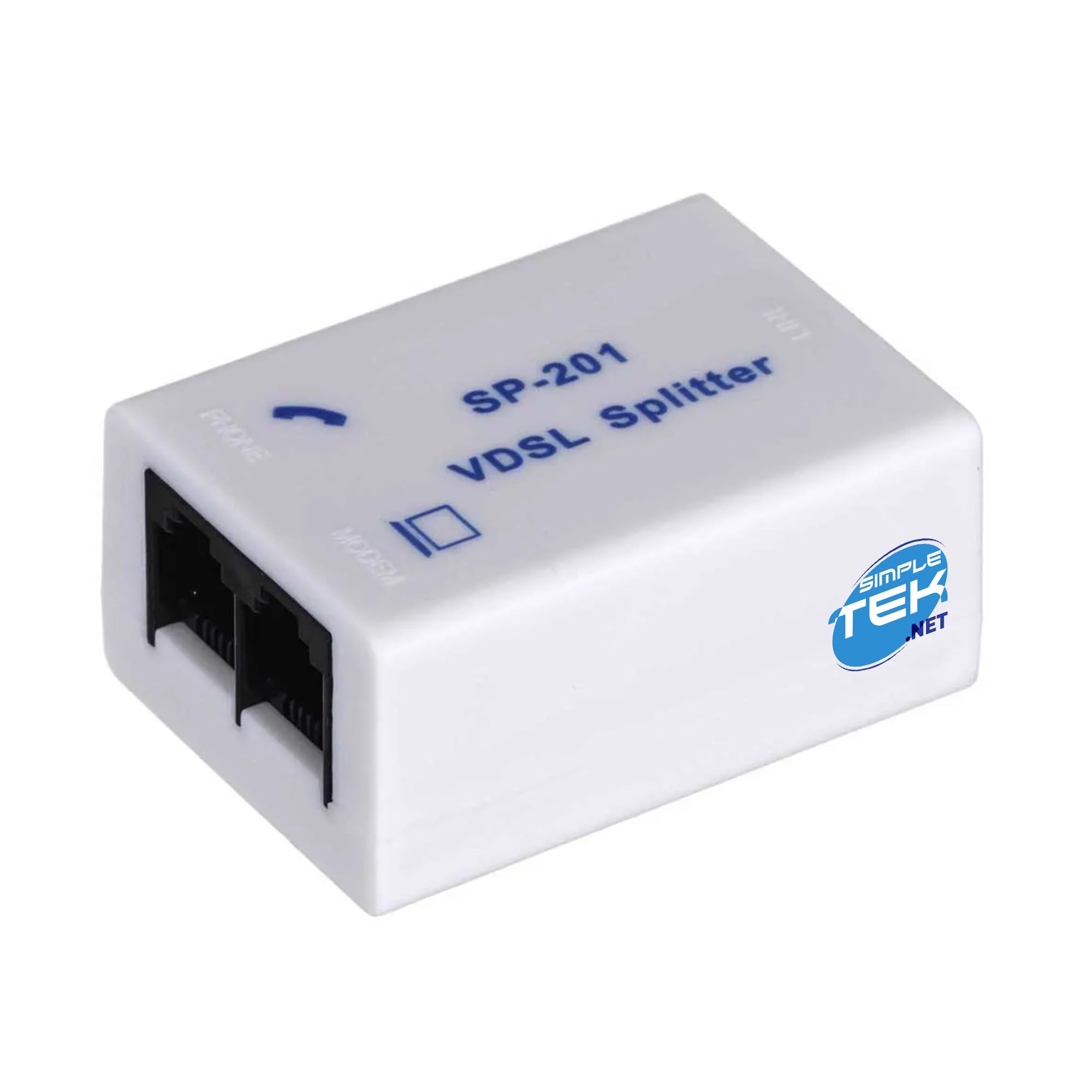 SIMPLETEK - Modem Router VDSL/ADSL ad Alta Velocità Wireless N 300 Mbps, Porta WAN/LAN, Ideale per Fibra Ottica e Rete Domestica