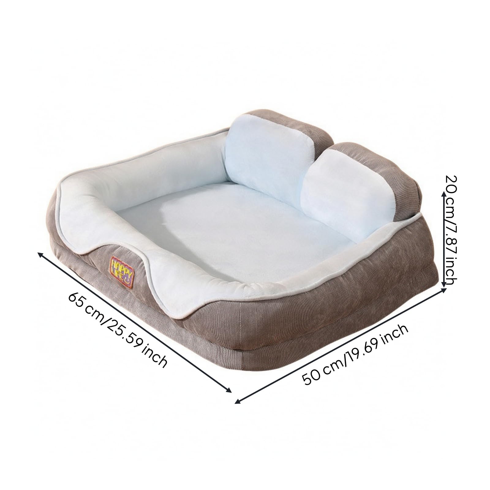 Cama Rectangular para s Cómoda | Ortopédica, Cama para s con BOR, Interiores, Sala Estar, L
