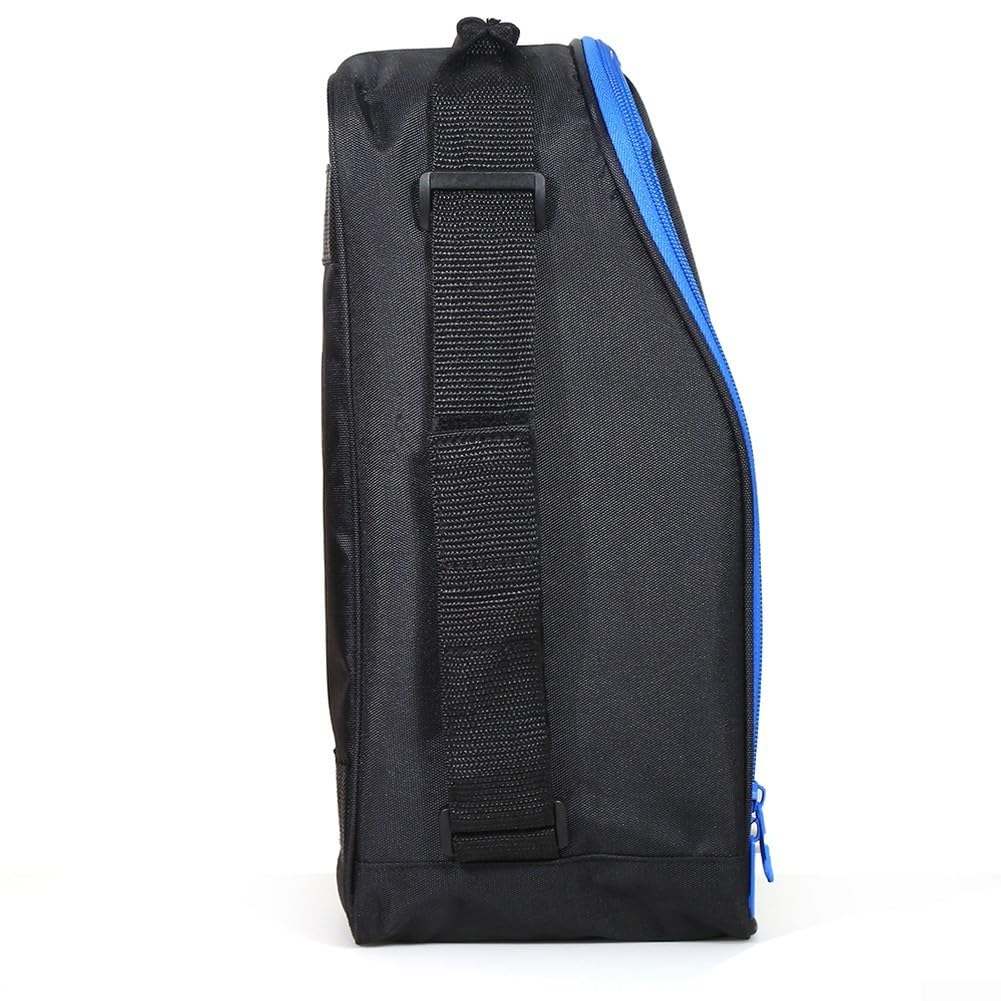 Für Tamiya Sendergehäuse für ferngesteuertes Auto, wasserdichter Staubschutz mit Griff, schwarze Werkzeugtasche, 38 x 23 x 15 cm