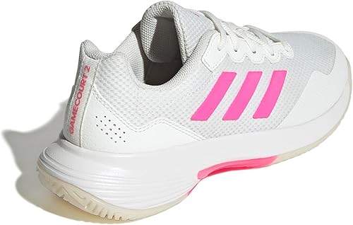 Miniatura 3 de adidas Gamecourt 2 - Zapatillas para mujer Blanco/Rosa Lucido/Negro,Blanco/Rosa rubor/Blanco,blanco, blanco, plateado, (White/Silver Metallic/Silver