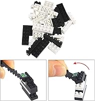 Vista 5 de Larcele Micro Husky - Bloques de construcción para perros, súper mini ladrillos de juguete de construcción de mascotas, 950 piezas KLJM-02 (Husky)