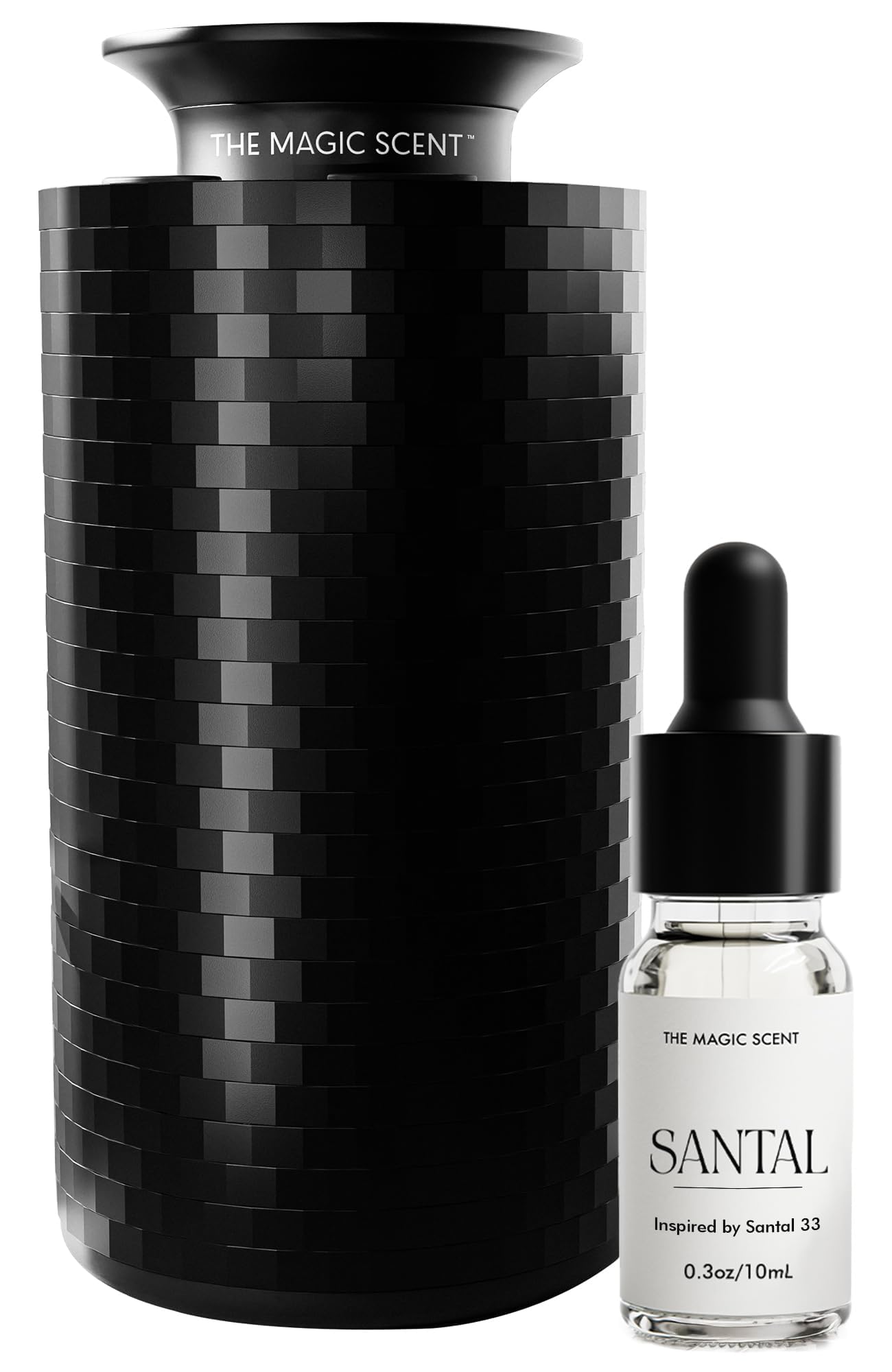 Sponsored Ad - The Magic Scent Mini USB Car Diffuser - Waterless Scent Machine for Home & On-The-Go - Intensity Control & Timer - Waterless Oil Diffuser - Rechargeable Car Air Freshener Diffuser up to 400 sq. ft.