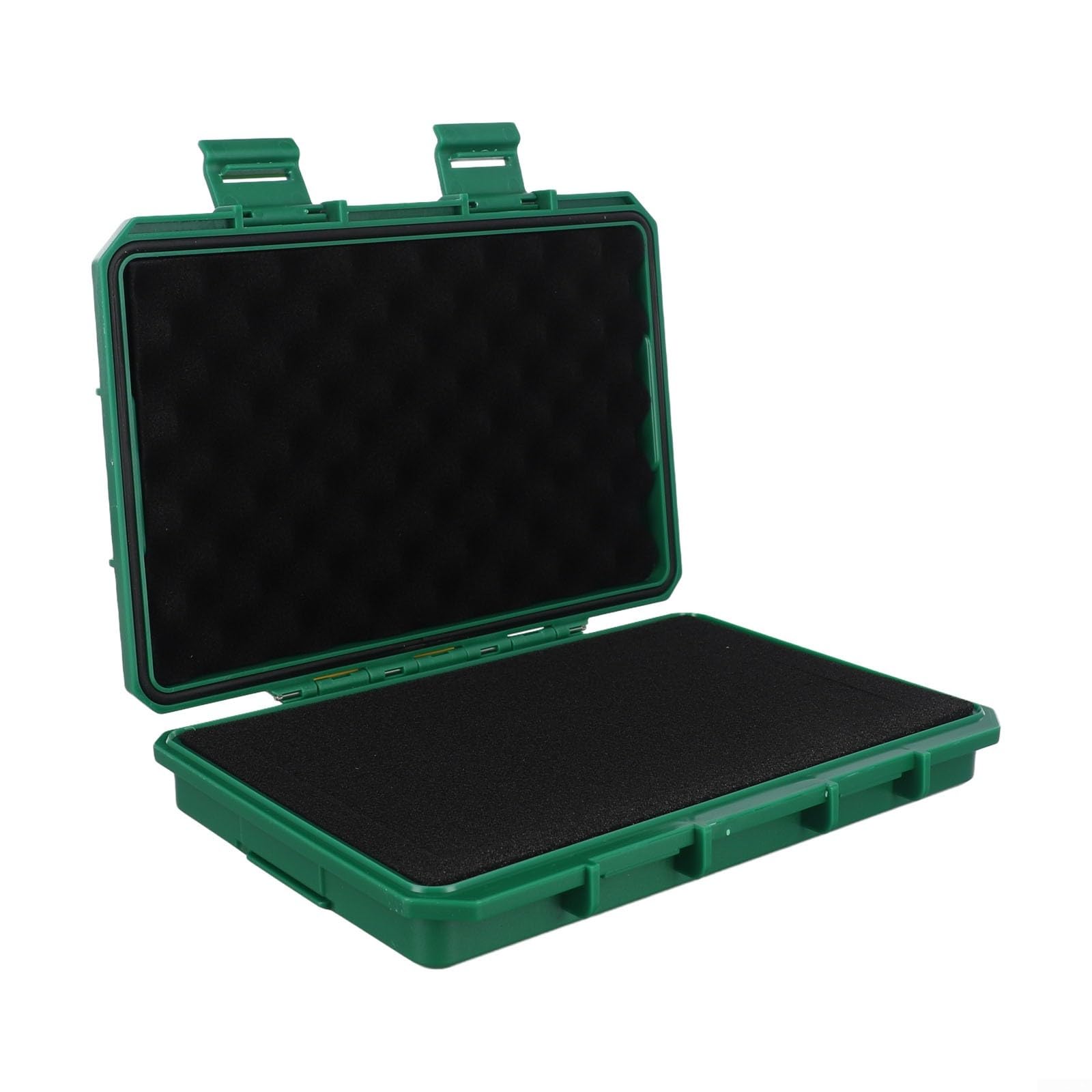 Airtight Waterproof Tool Box with Shockproof Pre-Cut Foam, Lockable ABS Sealed Safety Case for Hardware Tools, Cameras, Lenses, Instruments, Aviation, Outdoor Photography, Field Investigation(Green)