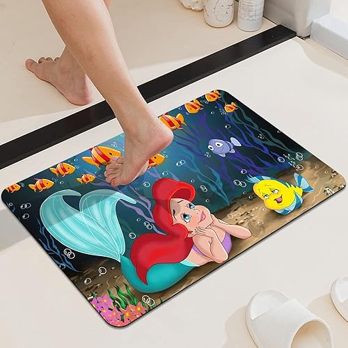 Miniatura 4 de Tapete de baño de tierra de diatomeas, tapete de baño de belleza, antideslizante, de secado rápido, súper absorbente, ajuste para interiores,