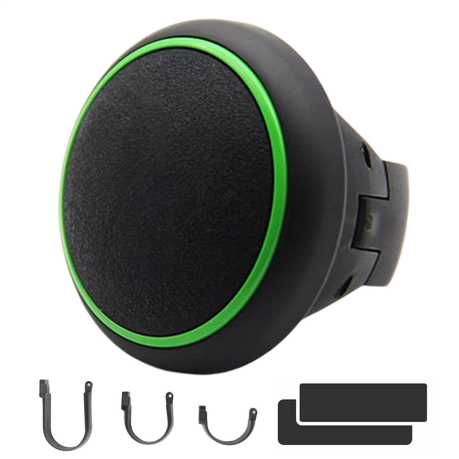 Volante giratorio - botón del volante | Accesorios para automóviles Camiones de tractor Barcos Coches de golf, Facilitar la maniobra, Fácil instalación No requiere herramientas