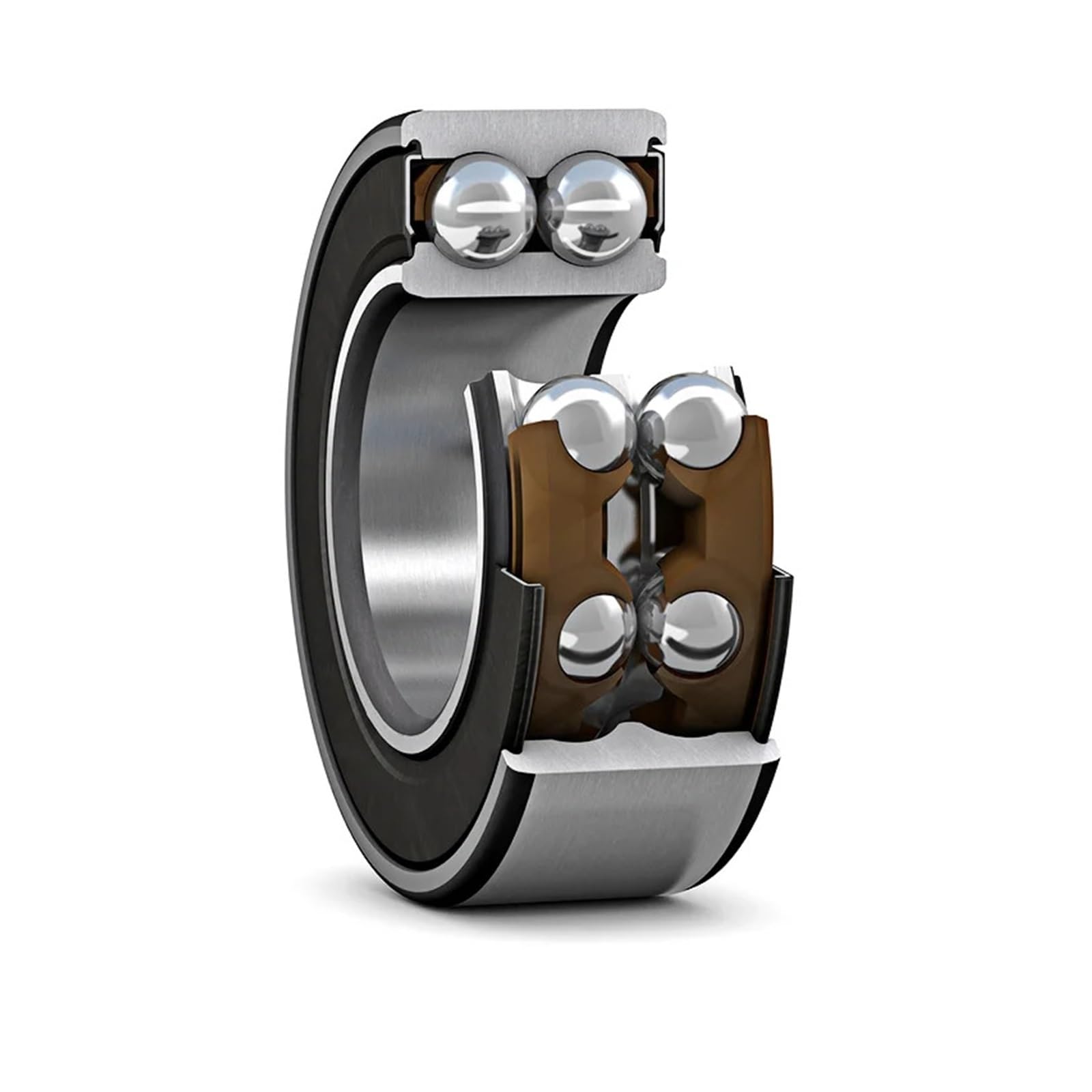 CJKXPZMH 1PCS 3206A-2RS1TN9 30x62x23.8 3206-BD-XL-2RS 3056206 3206B-2RS Angular Contact Ball Bearings Bearing